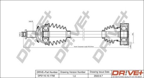 P├ô┼üO┼Ü NAP─śDOWA SEAT IBIZA 08-15 PRAWA Drive+ DP2110101758