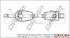 P├ô┼üO┼Ü NAP─śDOWA FORD MONDEO 00-07 PRAWA Drive+ DP2110101763 (фото 1)