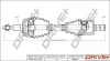 Піввісь VW T5 2.0 TDI 09-15 (L) (37x38x645) DP2110101792
