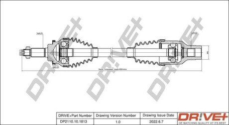 P├ô┼üO┼Ü NAP─śDOWA SUZUKI IGNIS 03- PRAWA Drive+ DP2110101813 (фото 1)