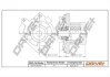 Помпа води Fiat Doblo 1.9D/JTD 01-/Opel Astra H/Vectra C/Zafira B 1.9CDTI 04-10 Drive+ DP231010093 (фото 1)