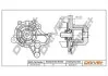Помпа води Hyundai Tucson/i30/Elantra/Kia Cerato/Ceed 2.0CRDi 04- Drive+ DP231010110 (фото 1)