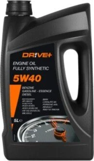 OLEJ SILNIKOWY DRIVE+ 5W-40 SM/CF 5L Drive+ DP331010033