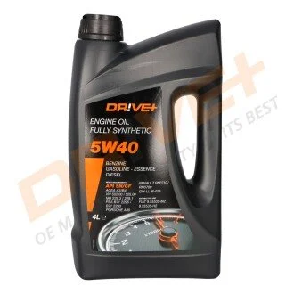 OLEJ SILNIKOWY DRIVE+ 5W-40 SM/CF 4L Drive+ DP331010034