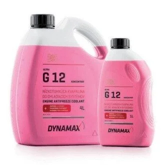 Антифриз G12 COOL ULTRA концентрат (4L) DYNAMAX 500144 (фото 1)