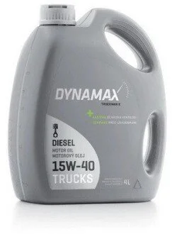 Масло моторное TRUCK. X 15W40 (4L) DYNAMAX 501618