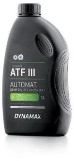 Масло трансмиссионное AUTOMATIC ATF III (1L) DYNAMAX 501622