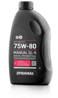 Масло трансмиссионное GEAR 75W80 TRX GL 4 (1L) DYNAMAX 503075 (фото 1)
