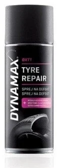 Засіб для аварійного ремонту шин DXT1 TYRE REPAIR (400ML) DYNAMAX 606142 (фото 1)