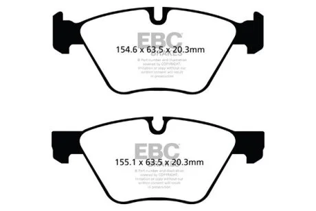 Автозапчасть EBC DP41493R