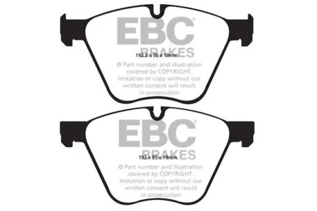 Автозапчасть EBC DP42007R