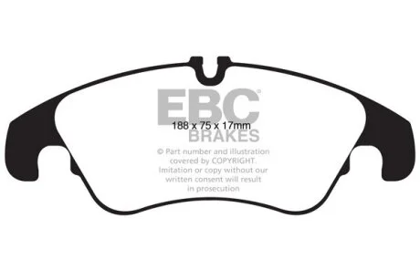 Автозапчасть EBC DP42022R