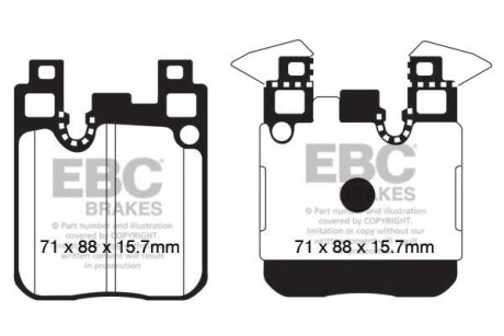 Автозапчасть EBC DP42133R