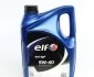 Моторное масло Elf Evolution 900 NF 5W-40 синтетическое 5 л 194872