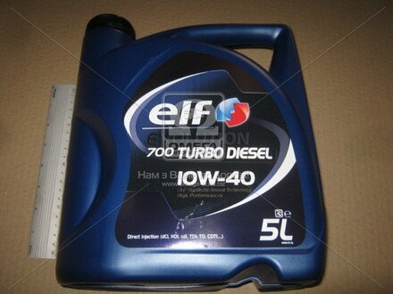 Моторна олива Evolution 700 Turbo Diesel 10W-40,5 л ELF 201553