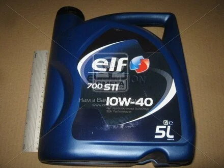 Олива мот 10W40 5L EVOL.700 STI (SN) ACEA/A3/B4,MB 229.1,VW/501.01/505.00,API SL/CF=214124=216667 ELF 201554