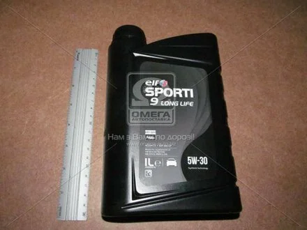 Моторное масло Sporti 9 Long Life 5W-30 синтетическое 1 л ELF 208445