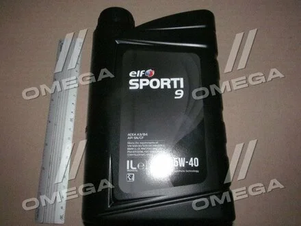 Моторное масло Sporti 9 5W-40 синтетическое 1 л ELF 208446