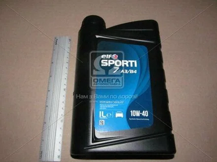 Моторное масло Sporti 7 A3/B4 10W-40 синтетическое 1 л ELF 208448