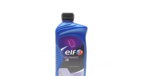 Мастило трансмісійне ELFMATIC J6 1L (x18) для КПП з електричним керуванням трансмісією EC Lock Up ELF 213872 (фото 1)