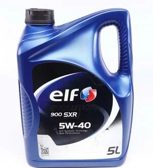 Олива мот 5W40 5L EVOL.900 SXR ACEA A3/B4,API SM/CF, RN 0700/RN 0710 ELF 213913