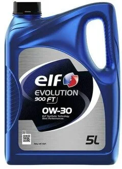 Олива мот 0W30 5L EVOL. 900 FT = 195412 ELF 213992