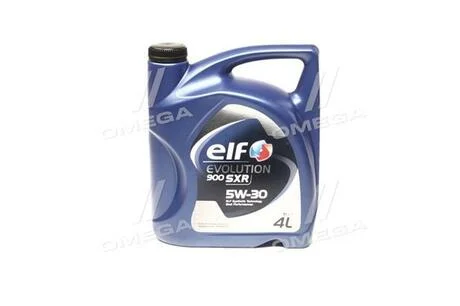 Моторное масло Evolution 900 SXR 5W-30 синтетическое 4 л ELF 216643