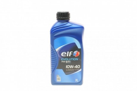 Моторна олія Evolution 700 STI 10W-40 напівсинтетична 1 л ELF 216669 (фото 1)