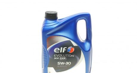 Моторное масло Evolution 900 SXR 5W-30 синтетическое 5 л ELF 217558