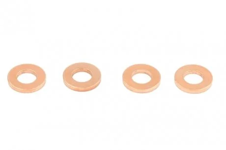 Ущільнююче кільце форсунки Bosch,Denso 7 x 13,8 x 1,85 Citroen, Ford, Renault ELRING 006.990 (фото 1)