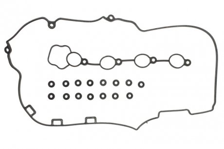 Комплект прокладок, кришка головки циліндра OPEL/CHEVROLET 2,4 16V A24XE (вир-во) ELRING 483.780 (фото 1)