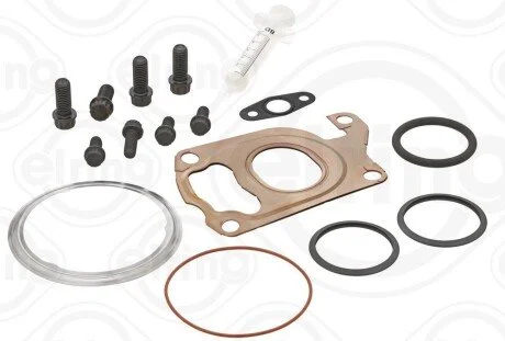 Монтажний комплект турбіни BMW 3 (F30, F80), 3 (F31), 3 GRAN TURISMO (F34), 4 (F32, F82), 4 (F33, F83), 4 GRAN COUPE (F36), 5 (F10), 5 (F11), 5 GRAN TURISMO (F07), 6 (F12), 6 (F13) 3.0D 07.09- ELRING 527270