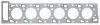 Прокладка ГБЦ 1,2мм MAN TGS I, TGS II, TGX I, TGX II D1556LF07/D1556LF08/D1556LF09 01.19- ELRING 631741 (фото 1)