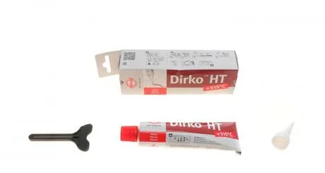 Герметик Dirko HT оцтово-червоний 70 мл ELRING 705.708 (фото 1)