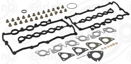 Комплект прокладок двигуна (верх) Лів/Прав LAND ROVER DISCOVERY IV, DISCOVERY V, RANGE ROVER IV, RANGE ROVER SPORT I, RANGE ROVER SPORT II, RANGE ROVER VELAR 3.0D/3.0DH 09.09- ELRING 707800