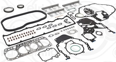 Повний комплект прокладок двигуна MAN TGL I, TGL II, TGM I, TGM II D0836LFL60-D0836LFLAP 04.05- ELRING 801180
