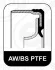 46 X 59,5 X 10,4 AW/BS RD FPM/PTFE RWDR ELRING 845550 (фото 2)