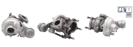 Турбокомпресор (з набором прокладок) AUDI A4 B5, VW PASSAT B5 1.9D/1.9DH 01.95-09.01 ELSTOCK 910227