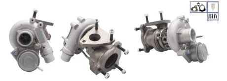Турбокомпресор (з набором прокладок) RENAULT CLIO III, CLIO III/HATCHBACK, MODUS, TWINGO II, WIND 1.2 03.07- ELSTOCK 910670
