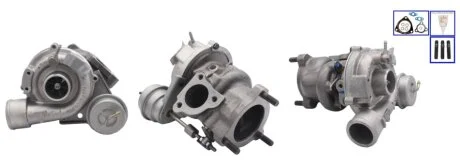 Турбокомпресор (з набором прокладок) AUDI A4 B5, A4 B6, A4 B7, A6 C5, SEAT EXEO, EXEO ST, SKODA SUPERB I, VW PASSAT B5, PASSAT B5.5 1.8 01.95-05.10 ELSTOCK 911027