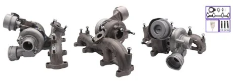 Турбокомпресор (з набором прокладок) AUDI A3, SEAT LEON, SKODA OCTAVIA I, VW BORA, BORA I, GOLF IV, NEW BEETLE 1.9D 02.00-12.10 ELSTOCK 911452