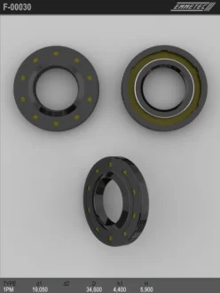 Сальник 19,05/34,60*4,40/5,90 тип креслення 1PM EMMETEC F-00030