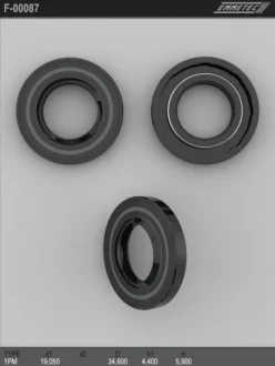 Сальник 19,05/34,60*4,40/5,90 тип креслення 1PM EMMETEC F-00087 (фото 1)