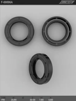 Фото 1 - сальник 25,00/38,10*7,00/8,00 тип креслення 1PM EMMETEC F-00096A Сальник 25,00/38,10*7,00/8,00 тип креслення 1PM EMMETEC F-00096A (фото 1)