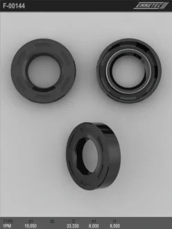 Сальник 19,05/33,33*8,00/8,50 тип креслення 1PM EMMETEC F-00144 (фото 1)