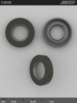 Фото 1 - сальник 19,05/36,00*7,00 тип креслення 0MA EMMETEC F-00158 Сальник 19,05/36,00*7,00 тип креслення 0MA EMMETEC F-00158 (фото 1)