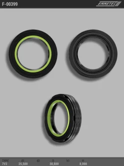 Сальник 25,50/38,80*8,00 тип креслення 7V2 EMMETEC F-00399 (фото 1)