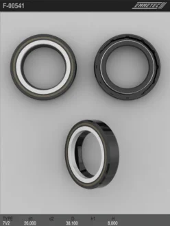 Сальник 26,00/38,10*8,00 тип 7V2 EMMETEC F-00541 (фото 1)