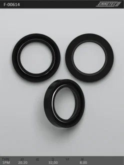 Сальник 20,20/32,00*8,00 тип креслення 1PM EMMETEC F-00614 (фото 1)