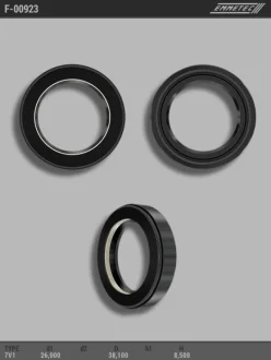 Сальник 26,00/38,10*8,50 тип 7V1 EMMETEC F-00923 (фото 1)